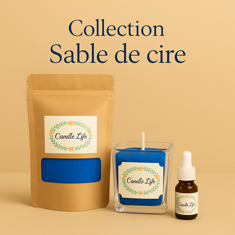 Collection kit bougie de sable
