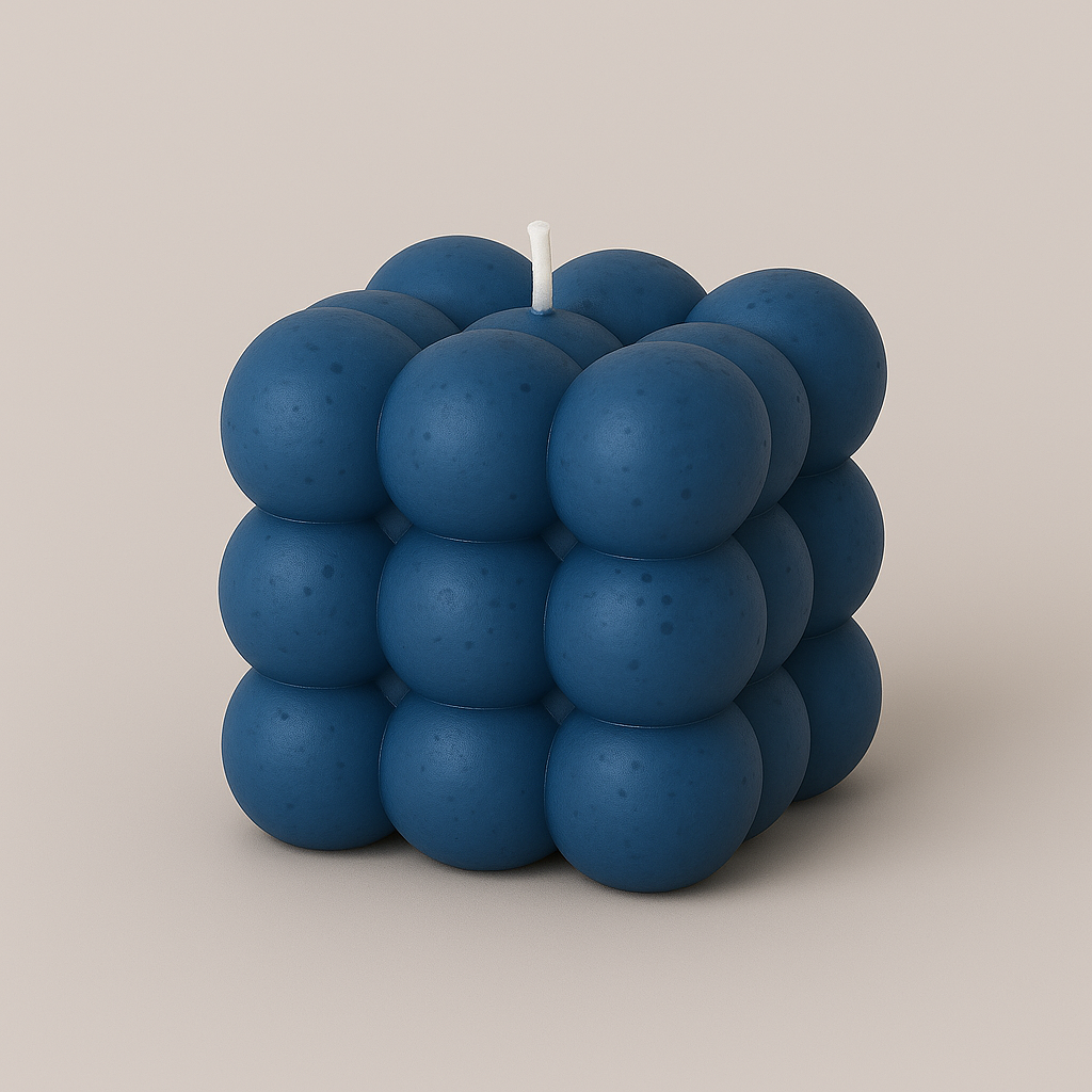 Divers Bougie Moulée grand Cube Boss