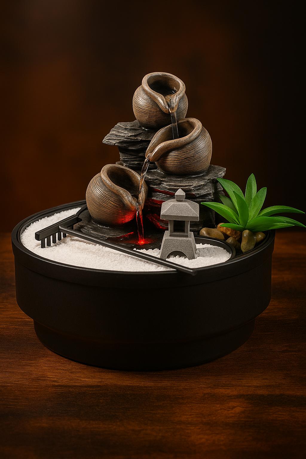 Fontaine Nature : Jardin Zen Oasis