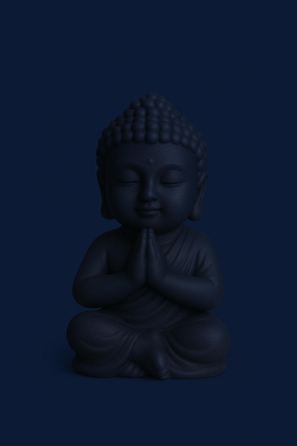 Bougie moulée Bouddha Boss