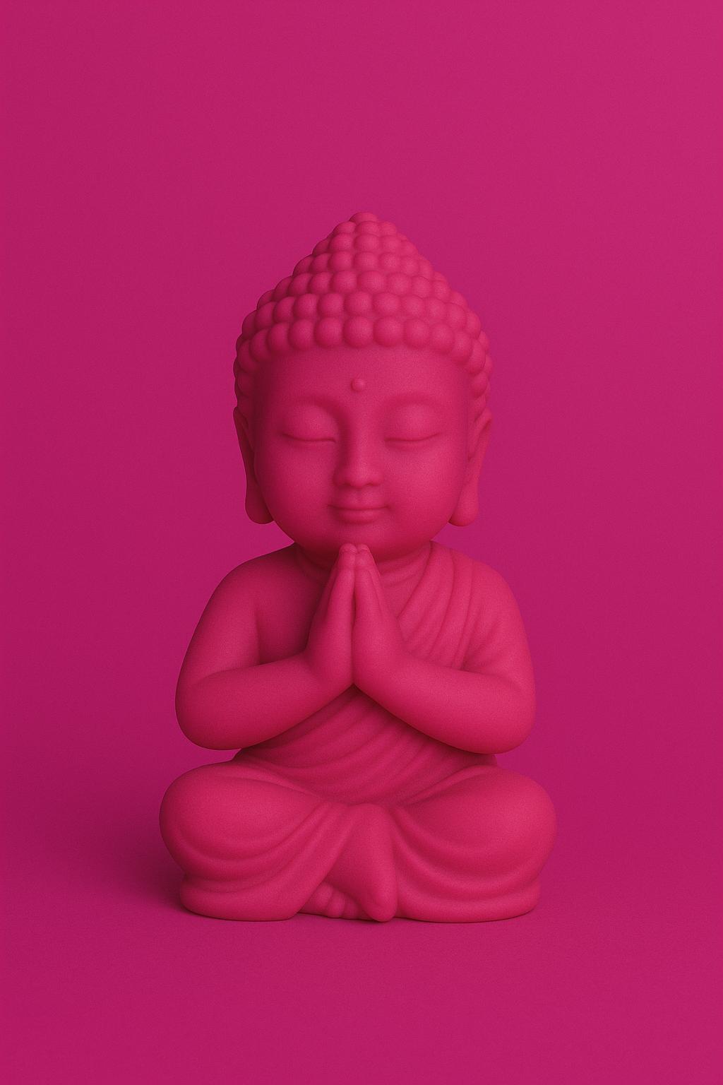 Bougie moulée Bouddha Patchouli