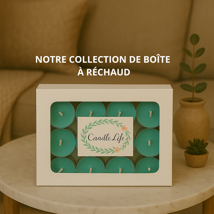 Collection boîtes à réchauds