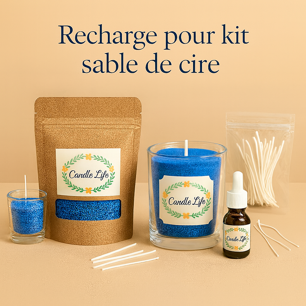 Recharge pour kit sable de cire