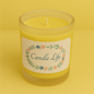 Bougie une mèche Pina colada
