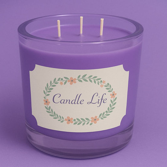 Bougie trois mèches Patchouli