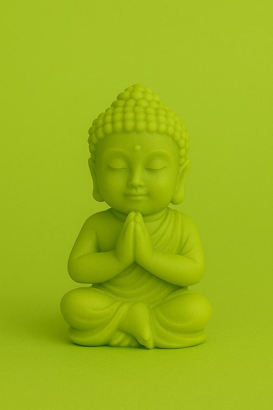 Bougie moulée Bouddha Mojito Glacé