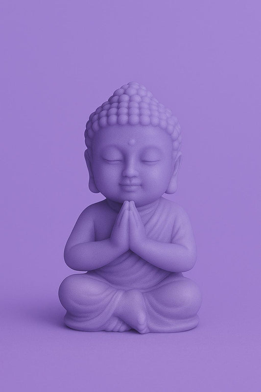 Bougie moulée Bouddha Cuberdon