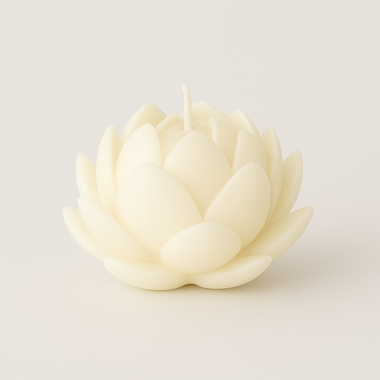 Divers Bougie Moulée Fleur de Lotus Douceur de Bébé
