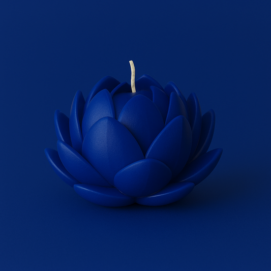 Divers Bougie Moulée Fleur de Lotus Boss