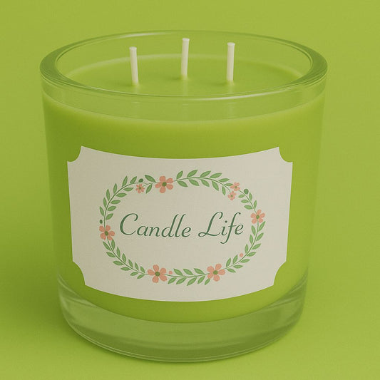 Bougie trois mèches Verveine Citronnée