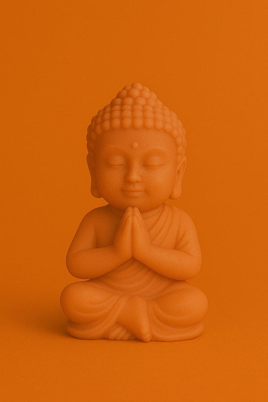 Bougie moulée Bouddha Mangue Papaye