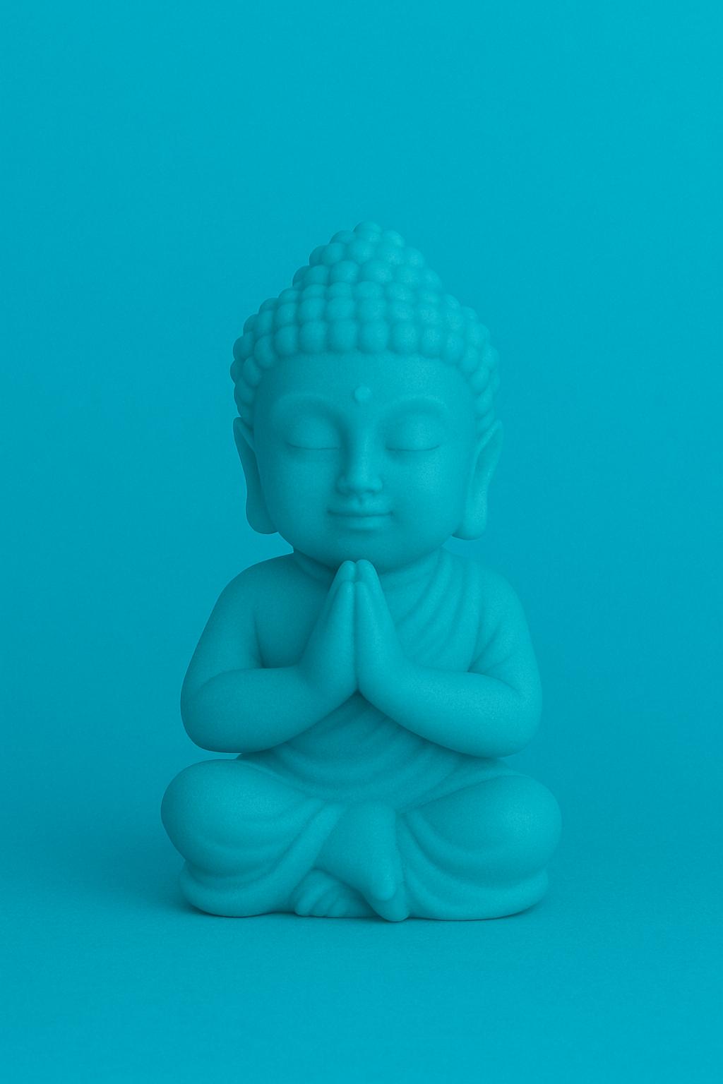 Bougie moulée Bouddha Sel de Mer et Sauge