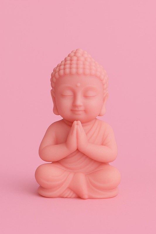 Bougie moulée Bouddha Litchi