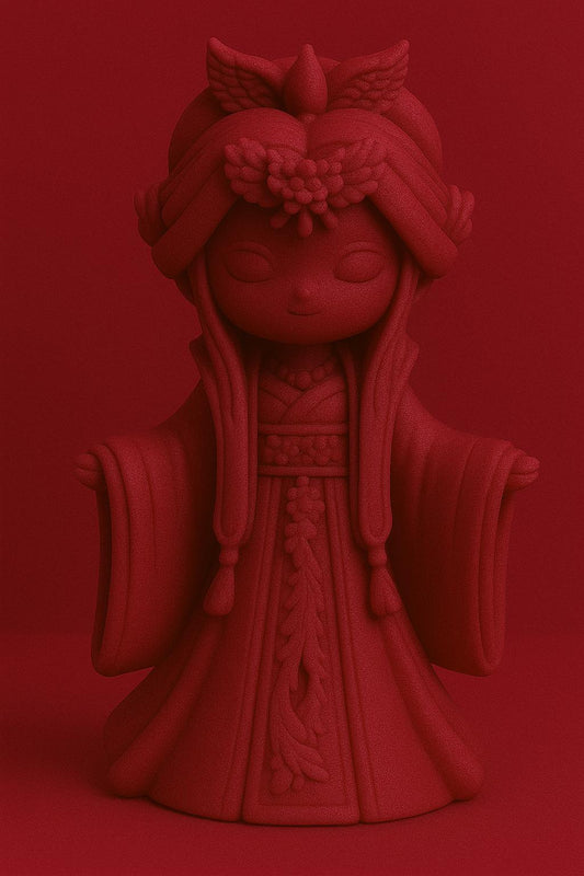 J.A.P Bougie Moulée Princesse Framboise Citron