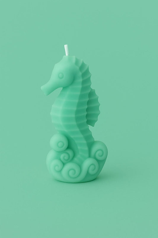 Aqua Bougies Moulées Hippocampe Thé Vert
