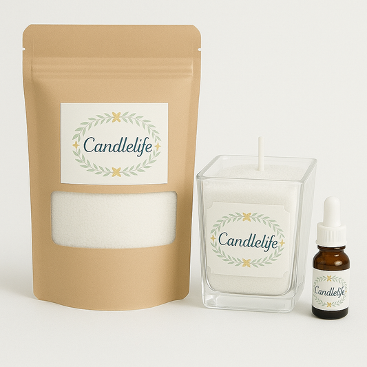 Kit bougie sable de cire Caresse de Bébé