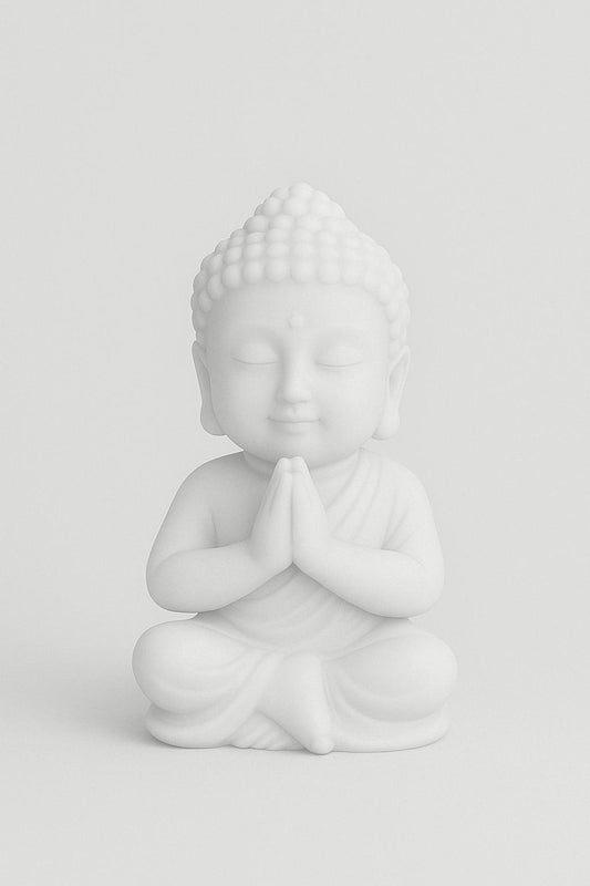 Bougie moulée Bouddha Poudre de Riz