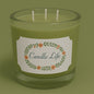 Bougie trois mèches citron vert