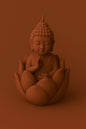 Décoration de cire sans mèche Fleur de Lotus Bouddha Pain d'Épices