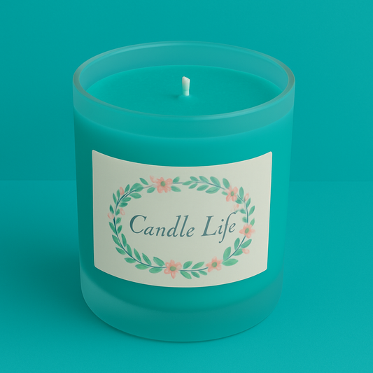 Bougie une mèche Sel de Mer et Sauge