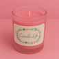 Bougie une mèche Fleur de cerisier